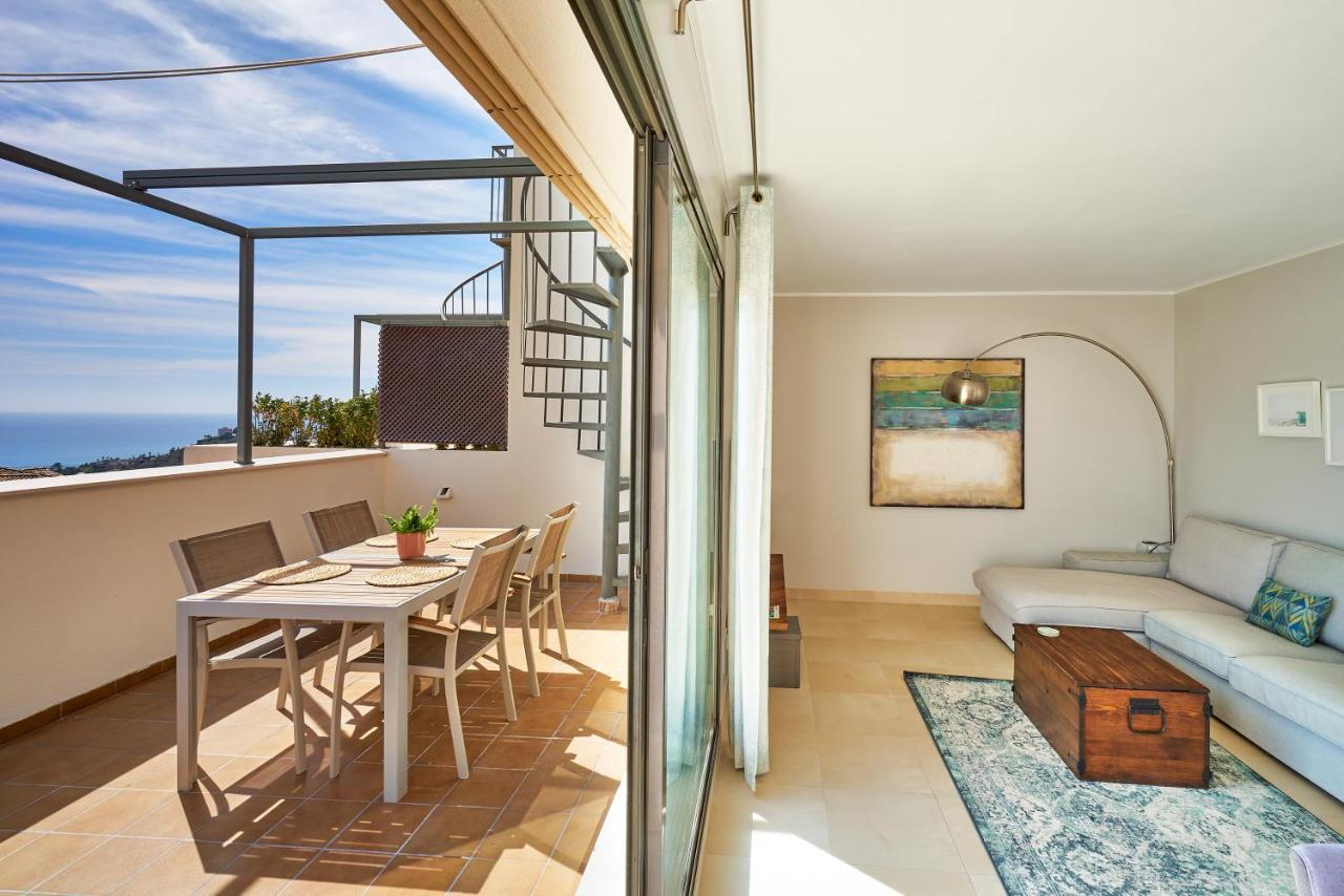 Appartamento Sea View Penthouse, Pool, Privacy, Benalmádena Esterno foto
